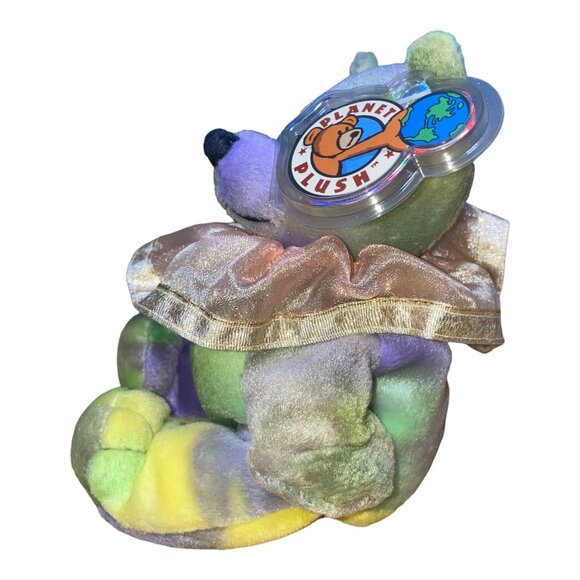 Planet Plush Bear In Original Case With Registration Card & Tag - Picture 2 of 15